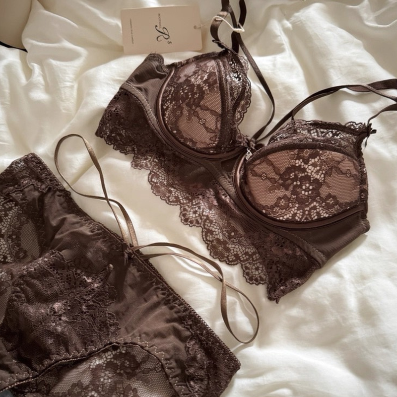 Cocoa Lace（ブラショーツセット・全１色）