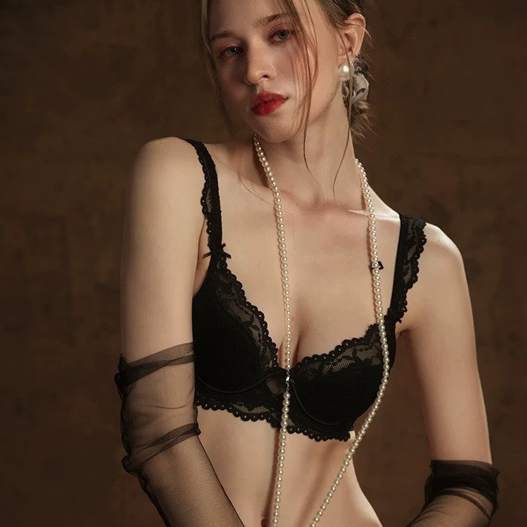 Éclat Lace Set（ブラショーツセット・全３色）